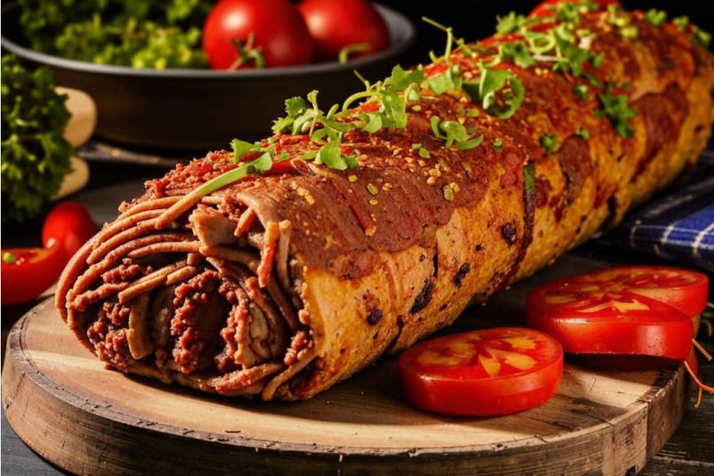 Шашлык уже не в моде - приготовьте лаваш с мясом на мангале: поразите друзей на пикнике