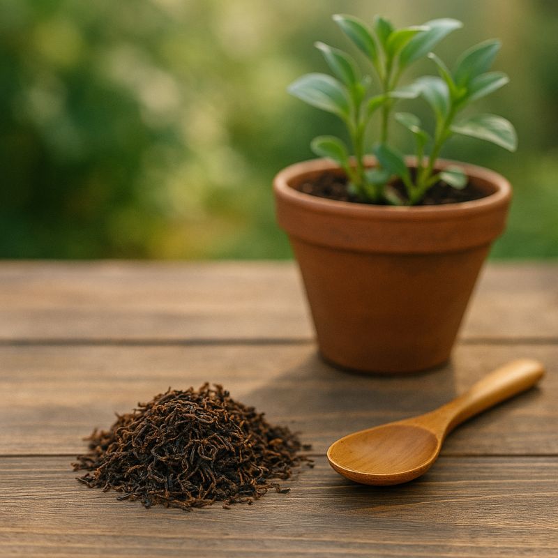 Старый чай: необычное удобрение из бабушкиного сундука или миф?