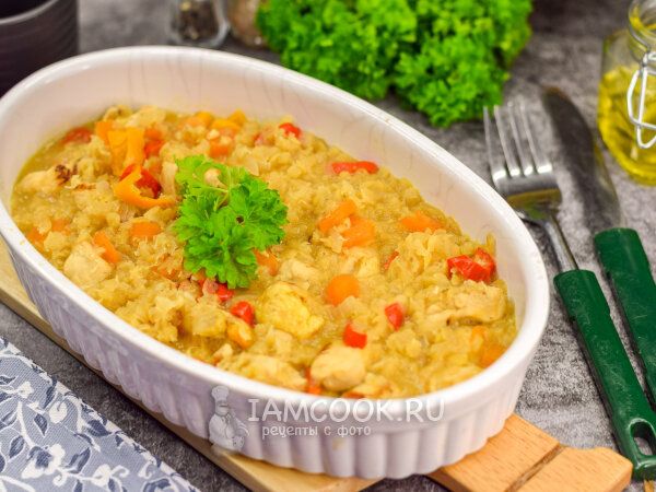 Праздник вкуса: простое и полезное блюдо из чечевицы с курицей