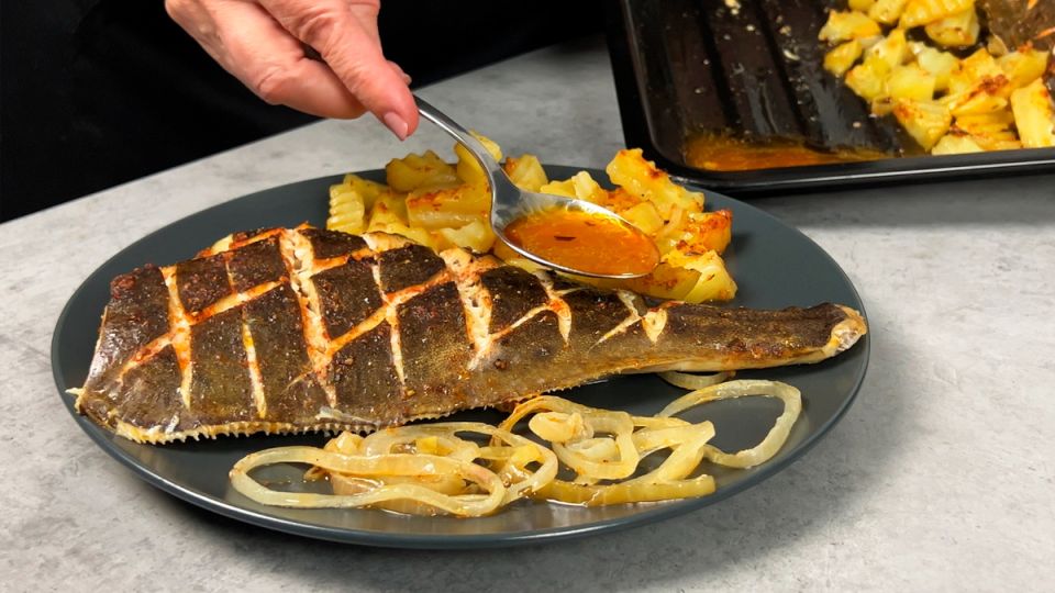 Камбала без запаха: секреты приготовления в духовке