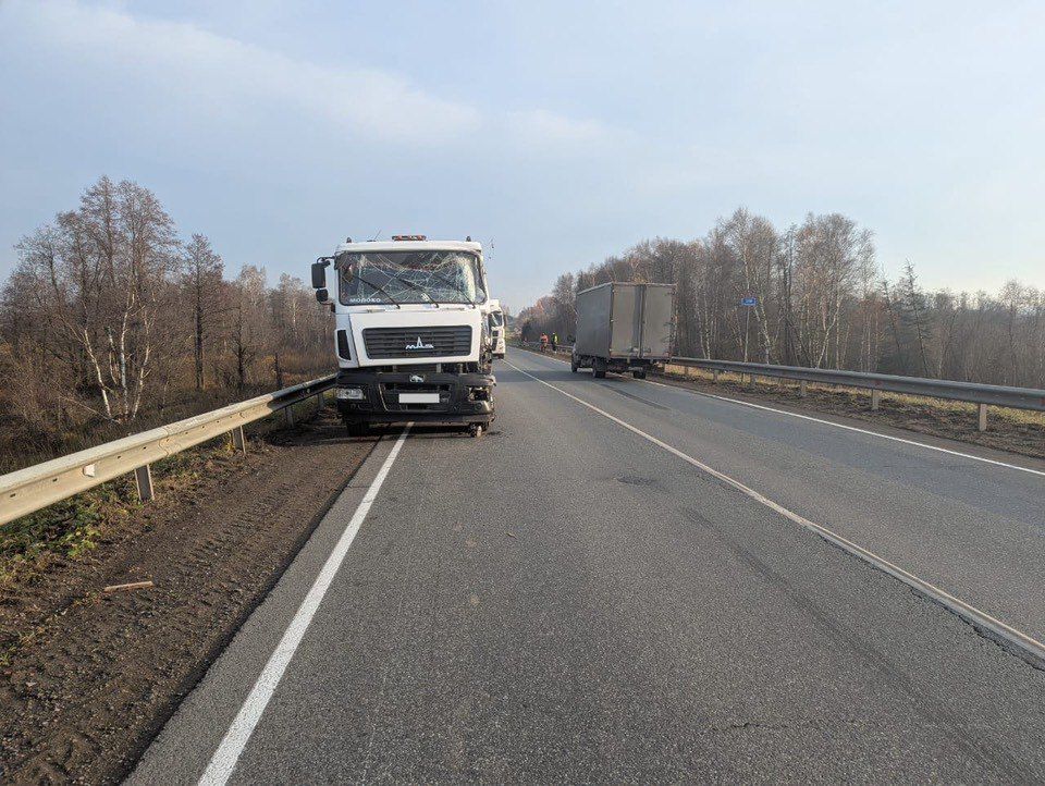 16 октября 2025 года, около 13 часов 10 минут, на 359-м километре федеральной автомобильной дороги на территории Можгинского района Удмуртии 33- летний водитель автомобиля «МАЗ» в составе с прицепом, при движении не выдержал...