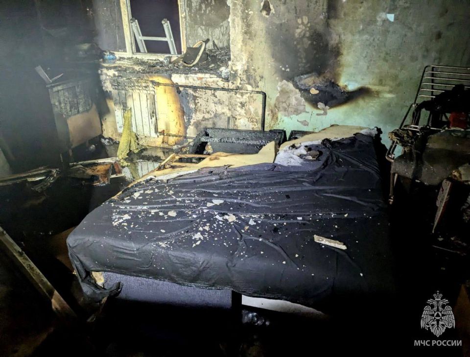 Семь человек спасли на пожаре в Воткинске