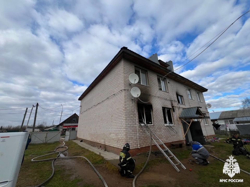 Белье с огоньком: как стирка без присмотра обернулась пожаром в Удмуртии