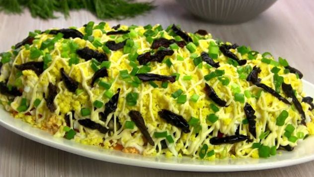 Печень трески под шубой: яркий акцент на праздничном столе