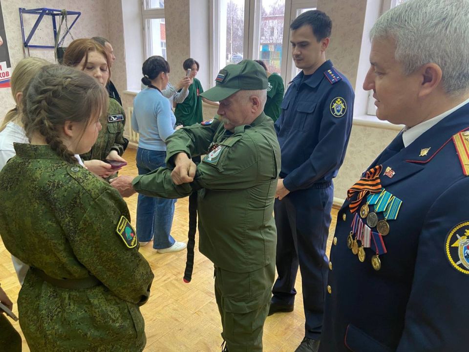 Сотрудники и ветераны следственного управления приняли участие в закрытии «Вахты памяти»