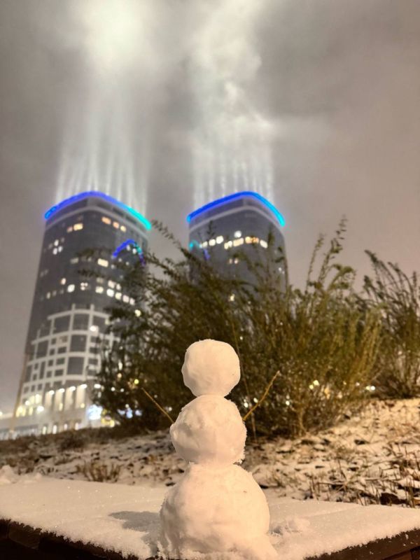 Ночной ноябрьский снег в объективе Даниила Моисеева Ночной ноябрьский снег в объективе Даниила Моисеева