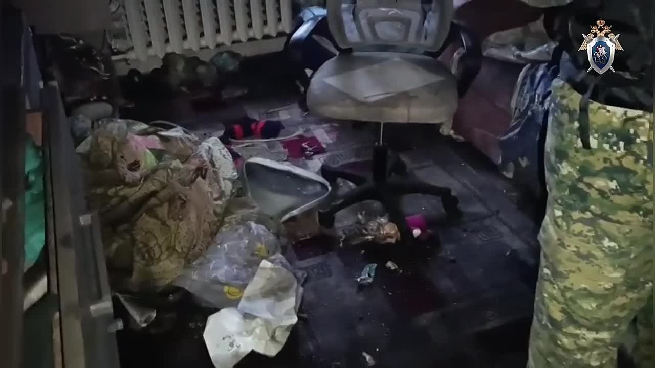 Видео с осмотра места происшествия