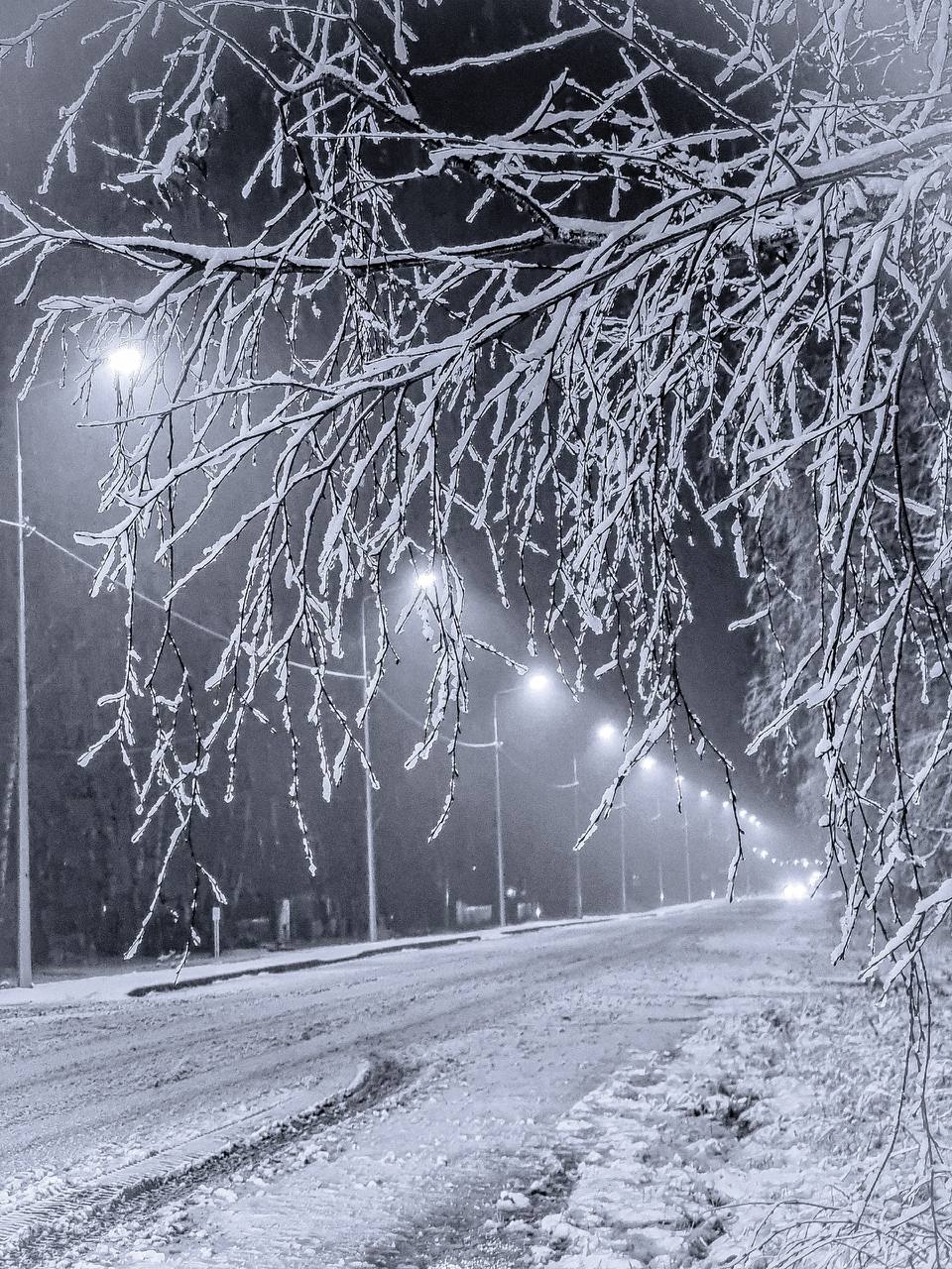 Такие картинки уже вчера наблюдали жители северных районов Удмуртии Такие картинки уже вчера наблюдали жители северных районов Удмуртии