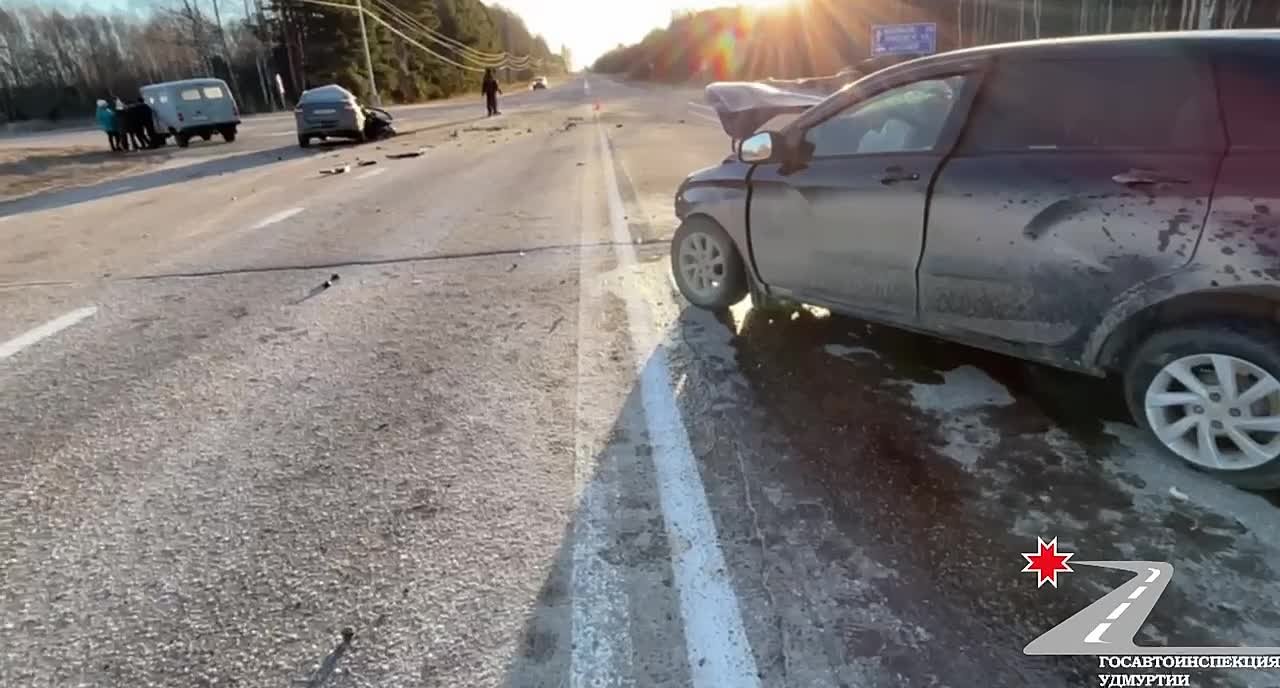 В дорожной аварии на территории Кизнерского района погибла женщина -пассажир