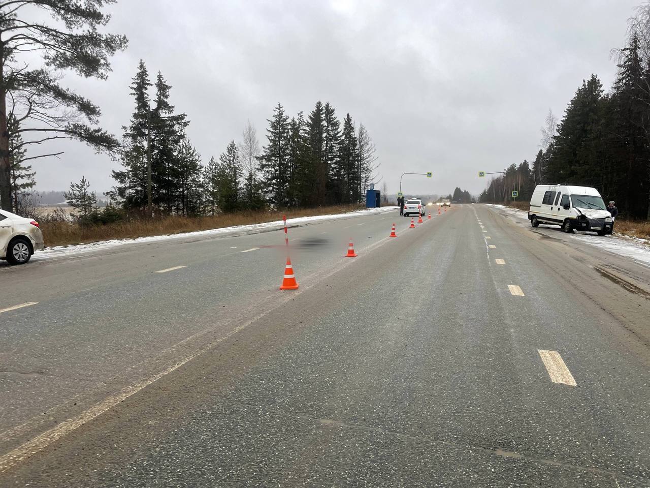 В дорожной аварии на территории Балезинского района погибла женщина -пешеход В дорожной аварии на территории Балезинского района погибла женщина -пешеход