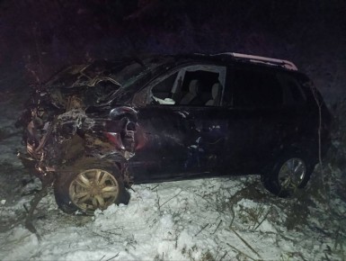 Один погиб, трое пострадали, в том числе 2-летний ребенок, в ДТП на трассе Воткинск — Шаркан