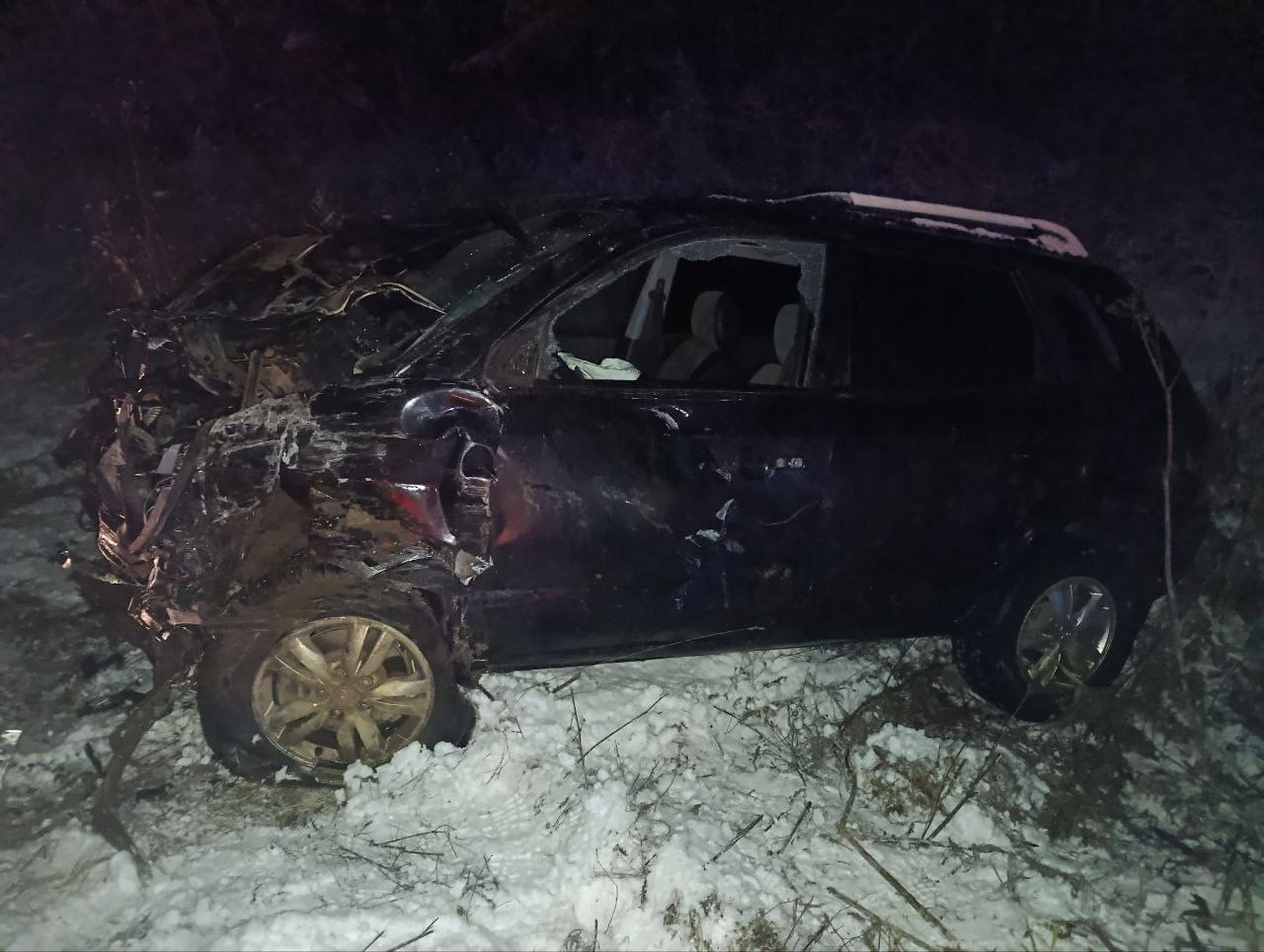 Один погиб, трое пострадали, в том числе 2-летний ребенок, в ДТП на трассе Воткинск — Шаркан