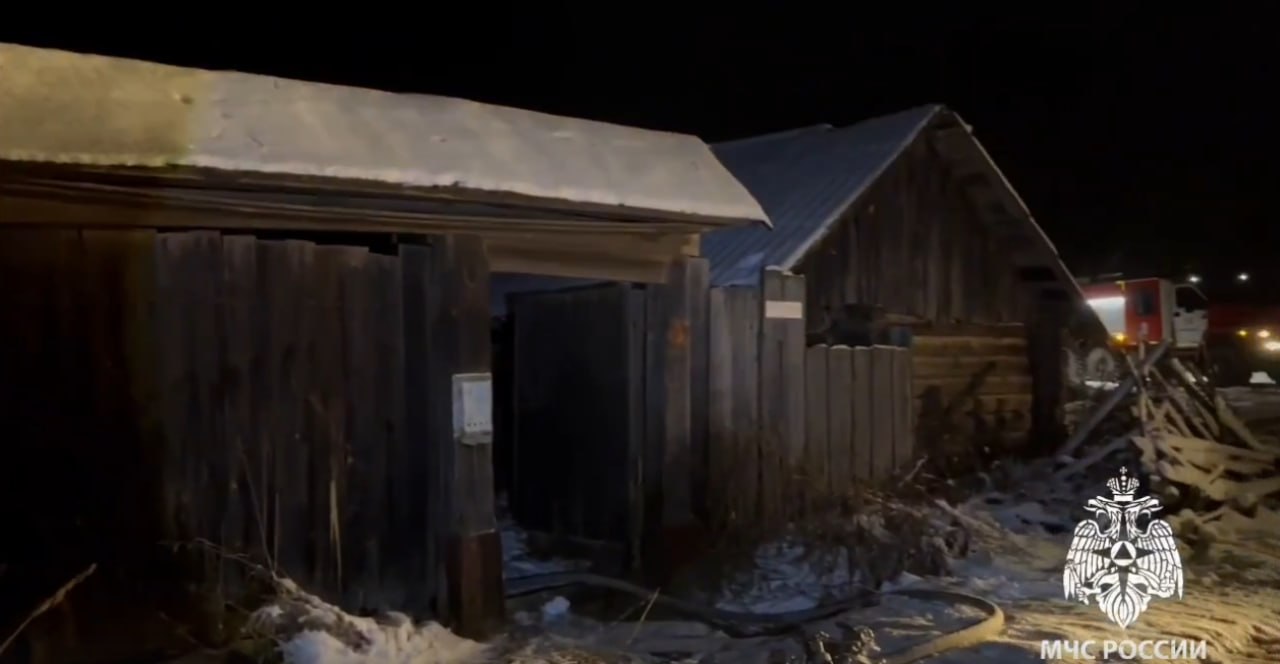 Пожилой мужчина погиб на пожаре в Воткинском районе Удмуртии