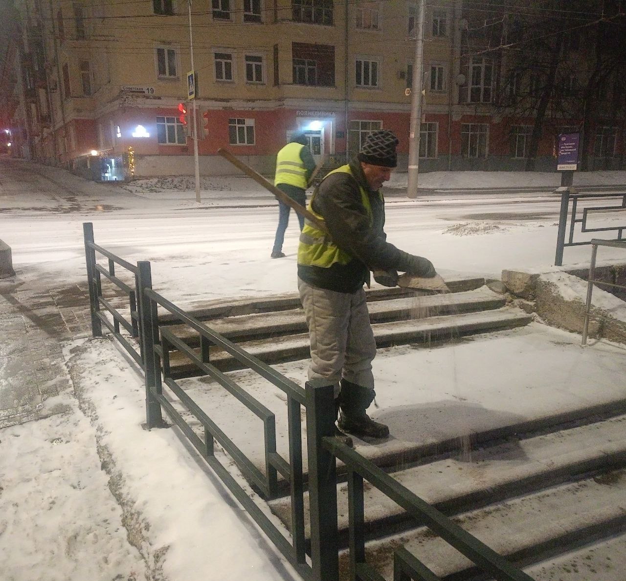 По-настоящему зимняя погода в Ижевске – с морозами и снегопадами По-настоящему зимняя погода в Ижевске – с морозами и снегопадами