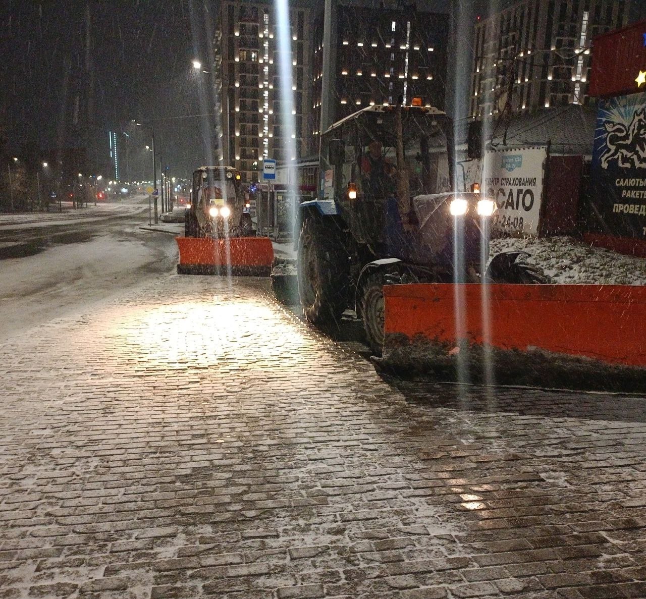 По-настоящему зимняя погода в Ижевске – с морозами и снегопадами