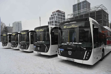 50 новых автобусов пополнили автопарк ИжГЭТ