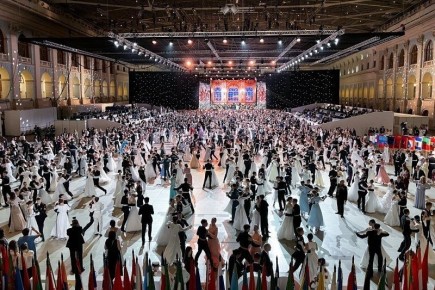 Кадеты школ № 60, 73, 76, Школы полиции «Стриж» стали участниками Кремлевского благотворительного бала в Москве