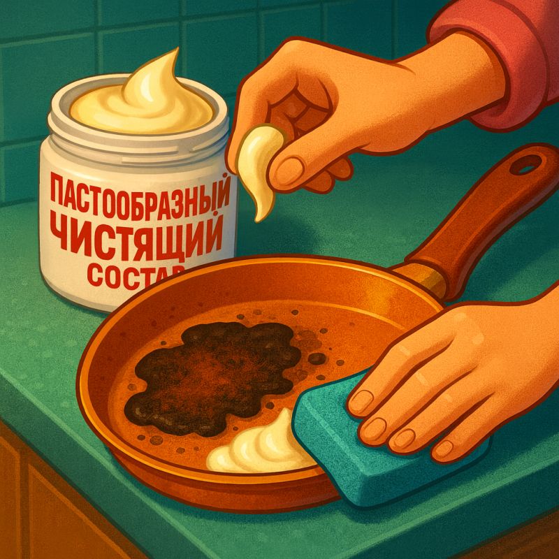 Как пастообразный чистящий состав меняет правила уборки на кухне и в ванной