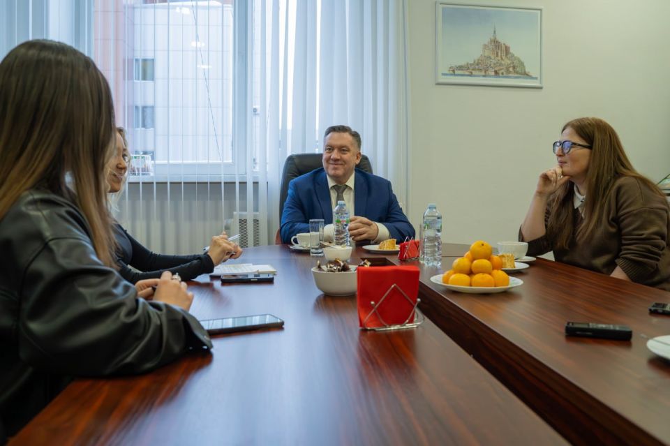 Сегодня, в 25-летие «Сусанина», в гостях у нас побывал глава Ижевска Дмитрий Чистяков