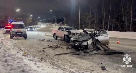 В Ижевске в аварии погиб один человек, еще трое пострадали