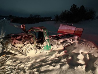 Два пострадавших в результате столкновения в Завьяловском районе
