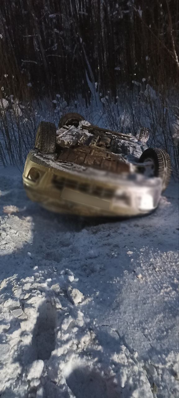 В дорожной аварии на загородной трассе Завьяловского района пострадали три пассажира, в том числе два ребенка В дорожной аварии на загородной трассе Завьяловского района пострадали три пассажира, в том числе два ребенка