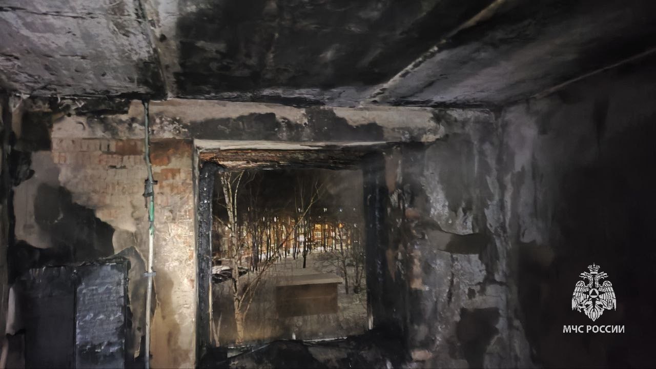 В Воткинске мужчина погиб по время пожара в собственной квартире