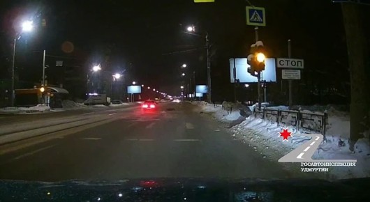 Девушка-пешеход пострадала в результате ДТП в Ижевске