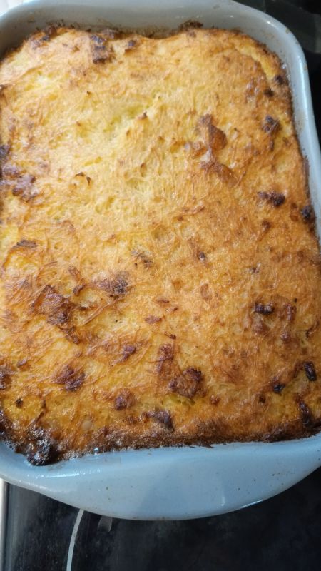 Картофельная бабка как уютная история на кухне