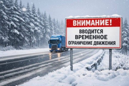 Внимание! В Республике Татарстан движение для автобусов и грузового транспорта будет ограничено