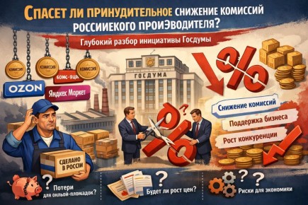 Принудительное снижение комиссий: что ждет маркетплейсы и российских производителей?