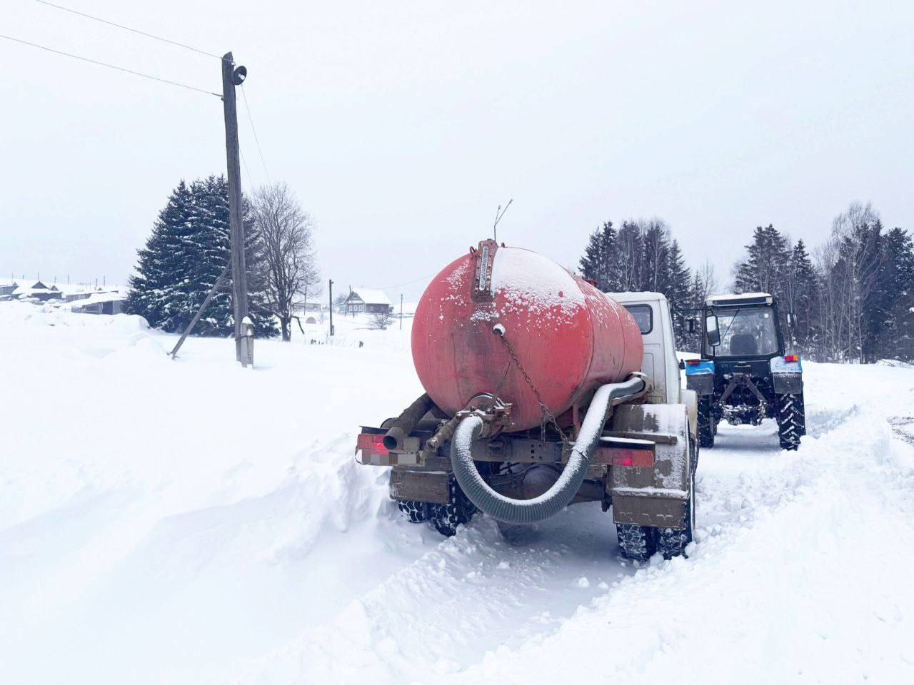 Ассенизаторская машина сбила пешехода в Увинском районе