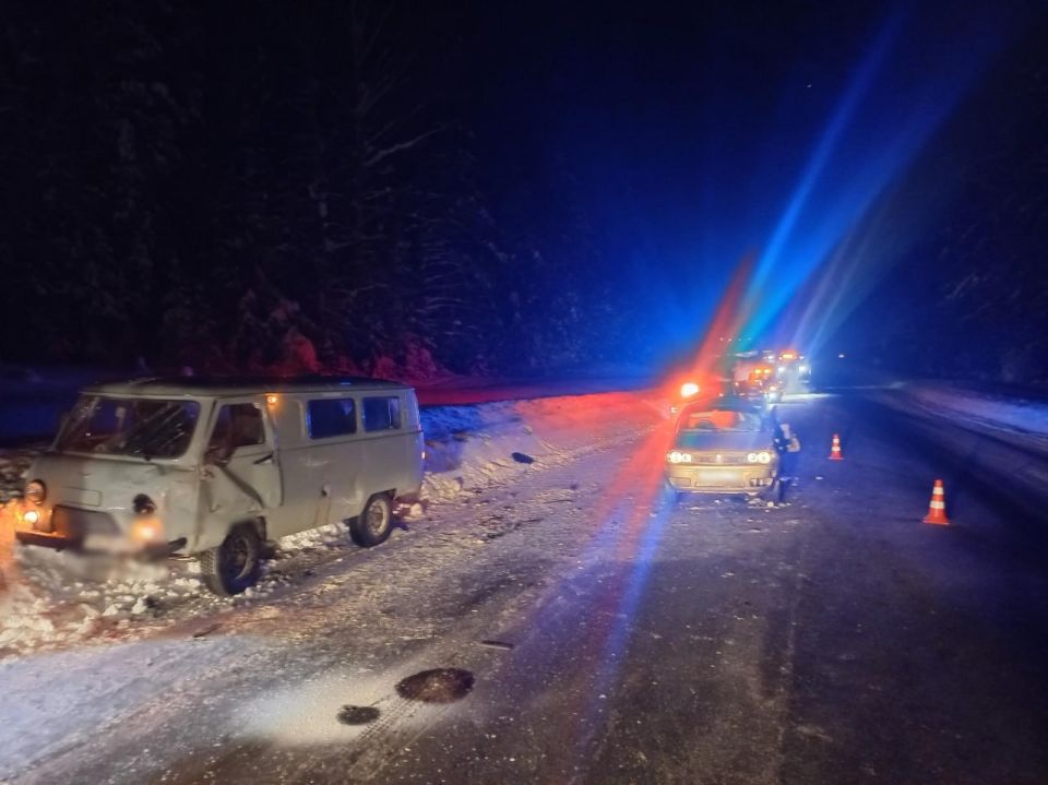 Обгон в запрещенном месте в Яушур – Бодьинском районе: четверо пострадавших