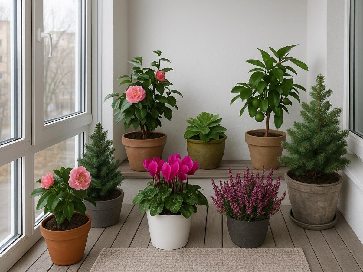 Как оживить зимний балкон: три растения, которые раскрасят морозные будни