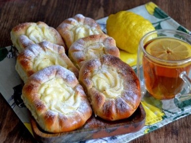 Лимонные ватрушки: Нежная выпечка с ароматом цитрусов