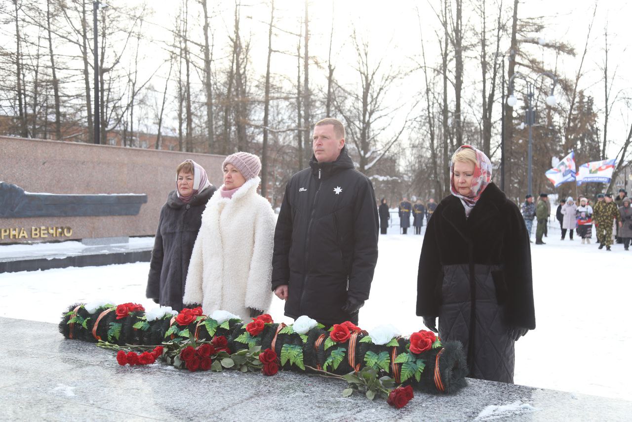 Митинг памяти в день начала специальной военной операции прошел в Ижевске