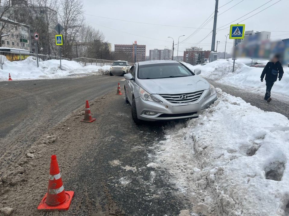 В дорожной аварии в Ижевске пострадал ребенок-пешеход