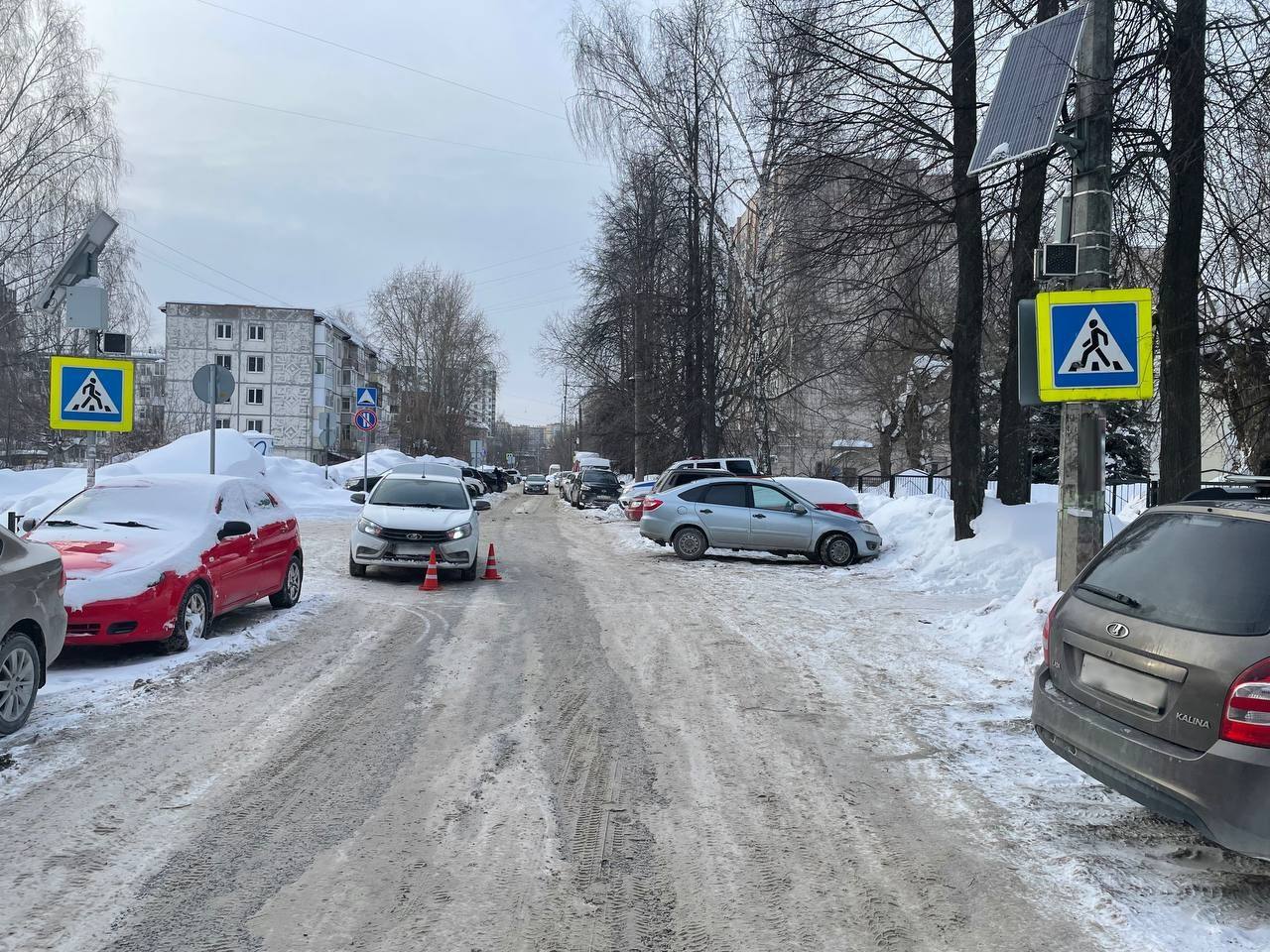 За прошедшие сутки произошло сразу два наезда на пешеходов в городе Ижевске