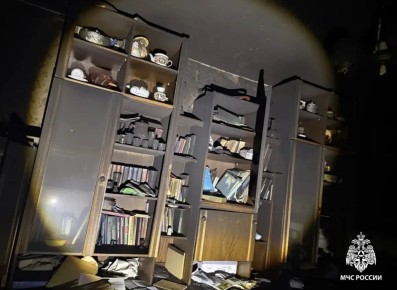 При пожаре в Ижевске погибла пожилая женщина