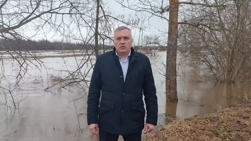 Уровень воды в реке Лоза в Игринском районе за выходные поднялся больше чем на полтора метра