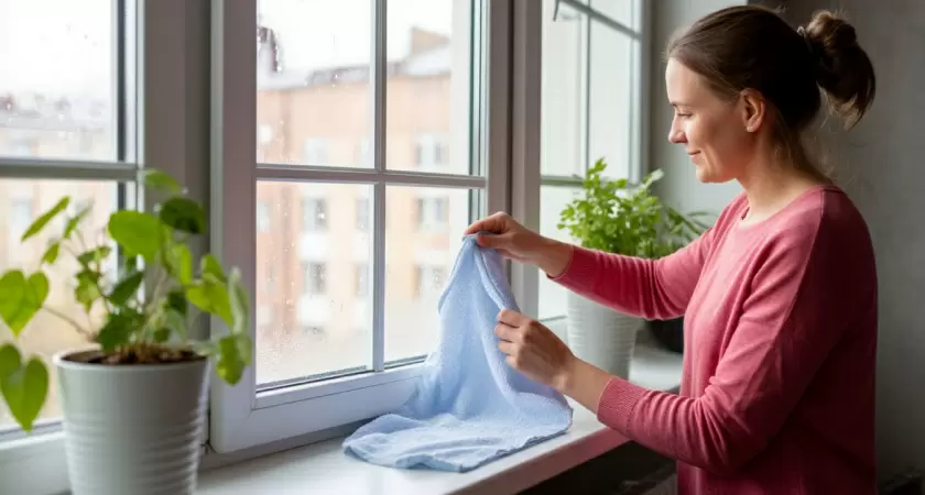 Как вернуть белоснежный вид пластиковому подоконнику всего за 5 минут