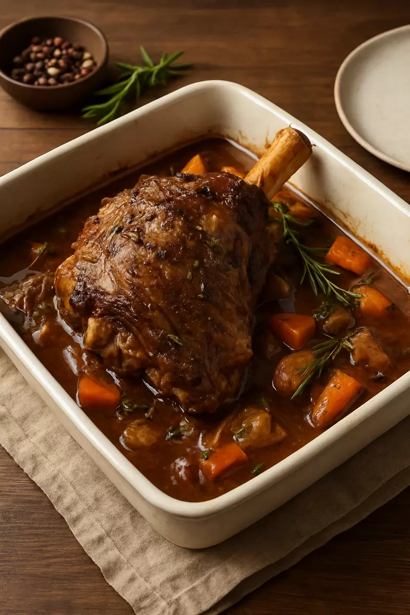 Баранья голяшка в духовке: волшебство восточных ароматов на вашем столе