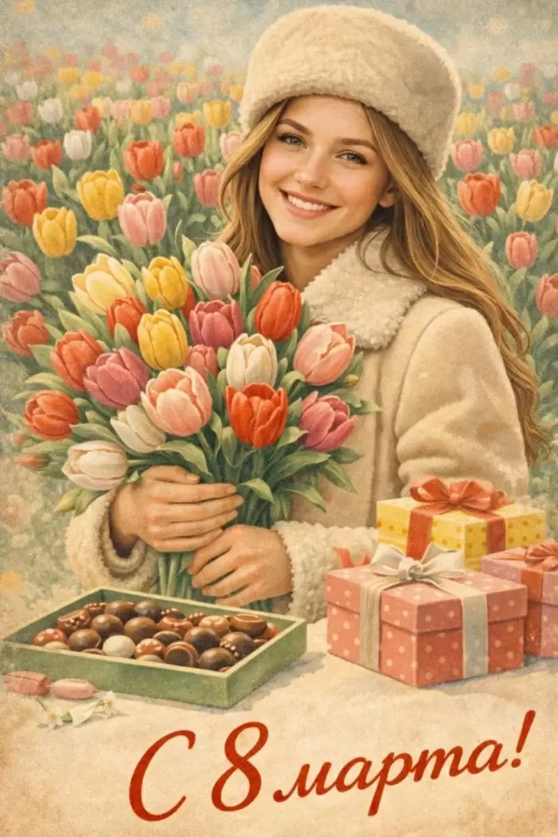 Вдохновение весны: с любовью к женщинам в день 8 Марта