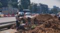 На улице Удмуртской начали сбор человеческих останков, обнаруженных в ходе реконструкции