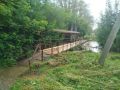 Ливень вновь поднял уровень воды в реке Сыга в Глазове