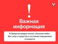 Внимание! Введен сигнал «Опасное небо»