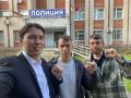 Сотрудники МВД в Ижевске доставили трех коммунистов в Индустриальный отдел полиции