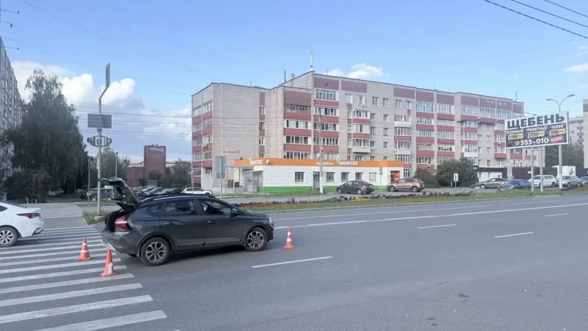 Наезд на пешеходном переходе в Ижевске Наезд на пешеходном переходе в Ижевске