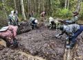 Добровольцы поисковых отрядов из Удмуртии завершили работы в рамках осеннего этапа Межрегиональной поисковой экспедиции «Любань» в Тосненском районе Ленинградской области