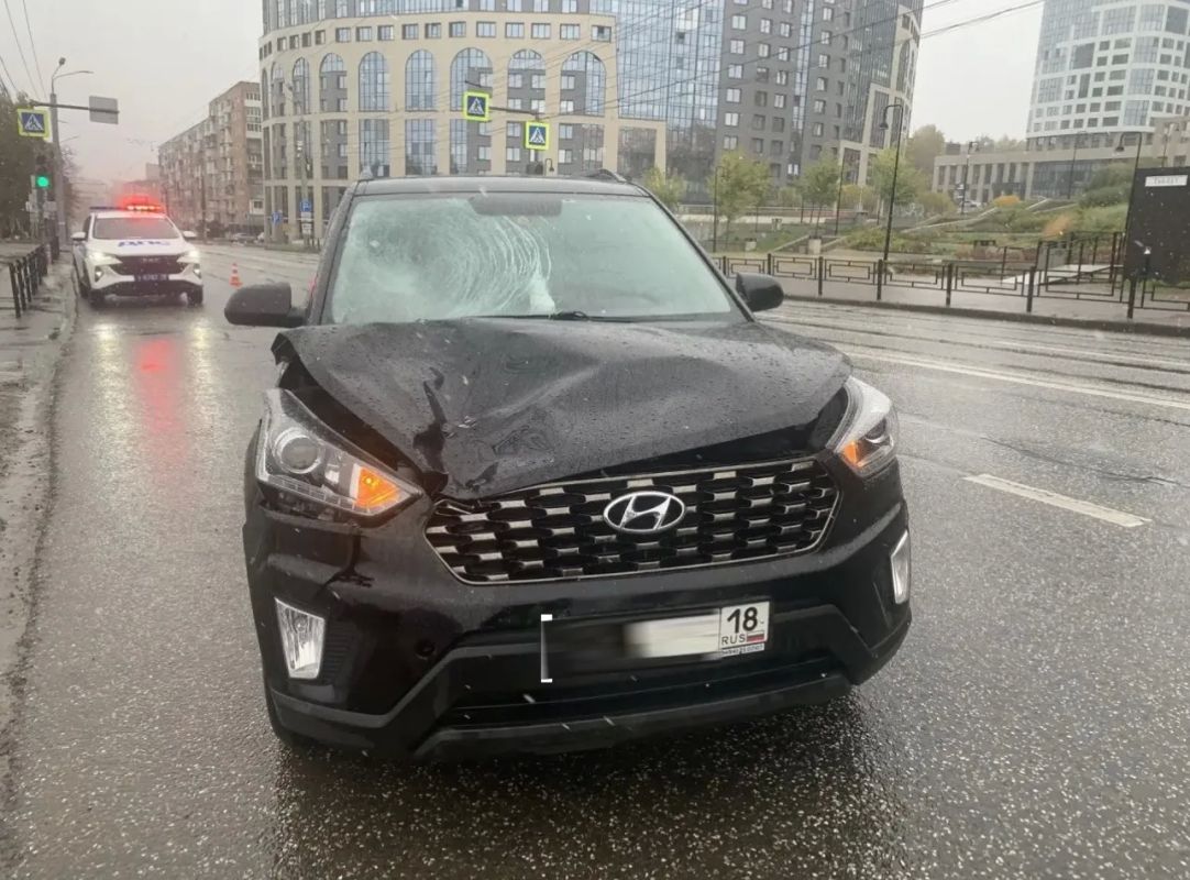 Наезд на пешехода в Ижевске